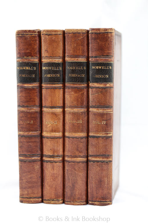 Image for The Life of Samuel Johnson, LLD. Comprehending An Account of his Studies, and Numerous Works, in Chronological Order &c. Sixth Edition, revised and augmented. 4 Volume Set.