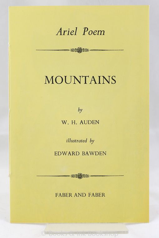 Image for An Ariel Poem - Mountains (Ariel Poems, New Series)