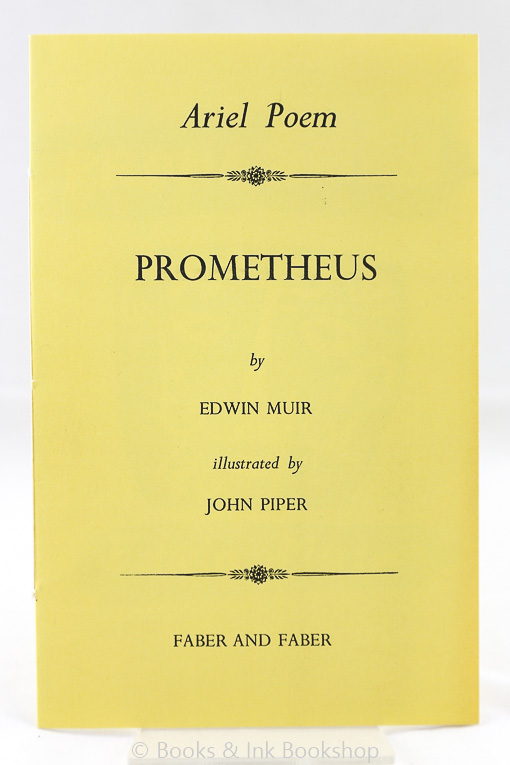 Image for An Ariel Poem - Prometheus (Ariel Poems, New Series)