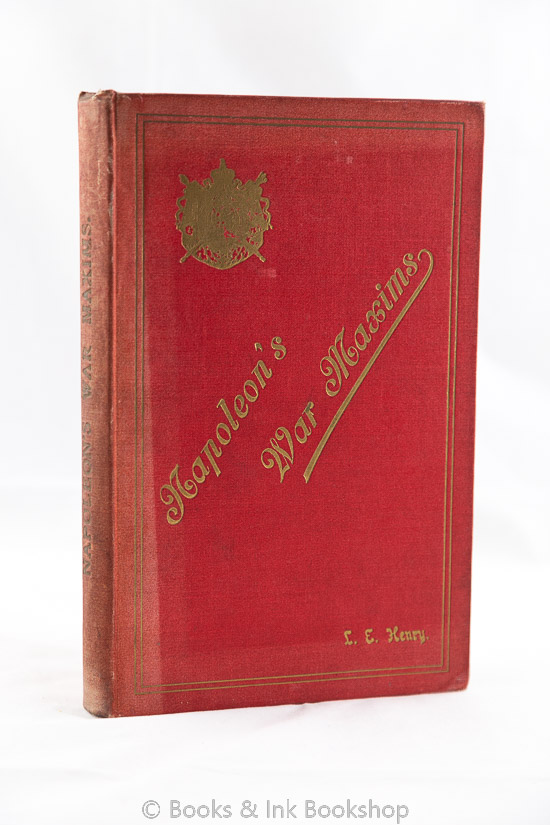 Image for Napoleon's War Maxims, with his Social and Political Thoughts